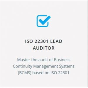 ISO 22301 Lead Auditor Training (Self-study)