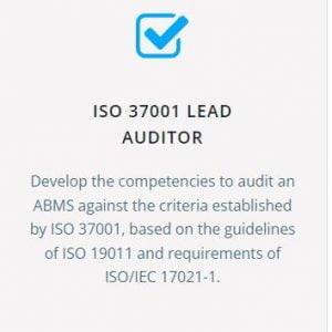 ISO 37001 Lead Auditor Training (Self-study)