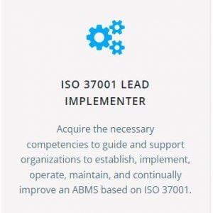ISO 37001 Lead Implementer Training (Self-study)