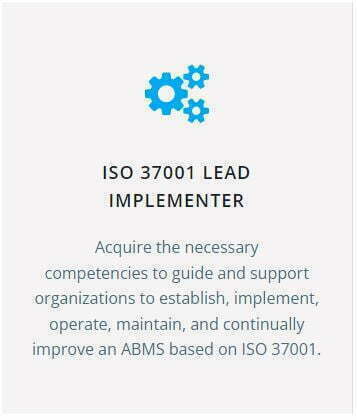 ISO 37001 Lead Implementer Training (Self-study) 1 ISO 37001 Lead Implementer Training (Self-study)