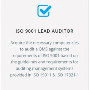 ISO 9001 Lead Auditor Training (Self-study)
