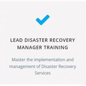 Lead Disaster Recovery Manager Training (Self-study)