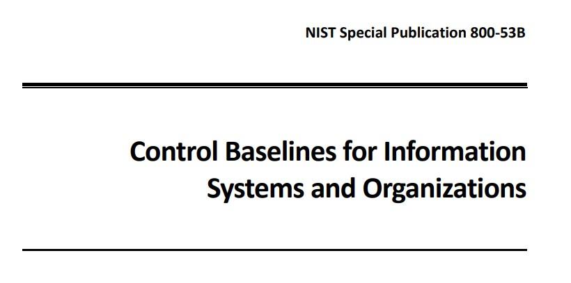 NIST 800-53 Compliance 3 NIST 800 53B pic