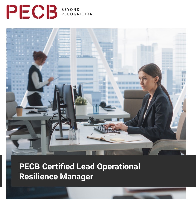 Certified Lead Operational Resilience Manager 1 Certified Operational Resilience Manager training brochure image