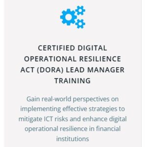 Digital Operational Resilience Manager training sign up button image