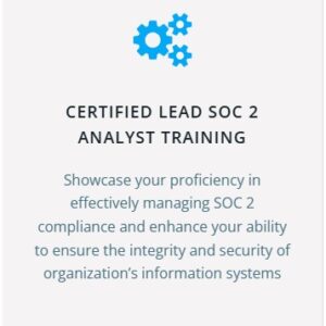 certified lead soc 2 analyst training sign up button image